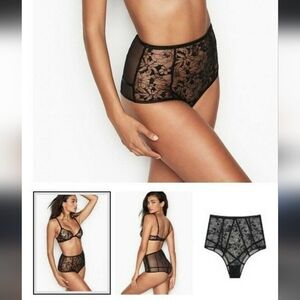 VS Embroidered High-Waist Cheeky Panty